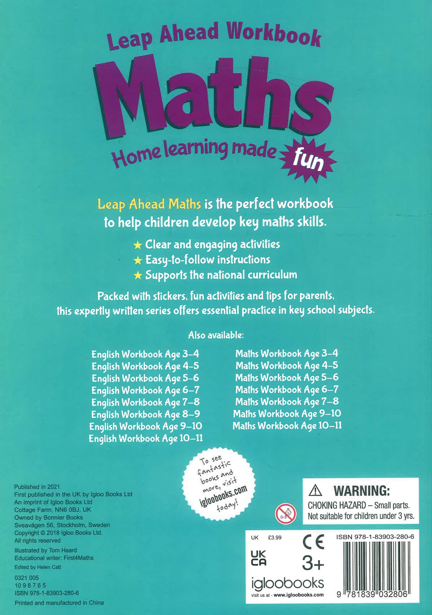 Leap Math Books Leap Ahead: 8-9 Years Maths – BookXcess