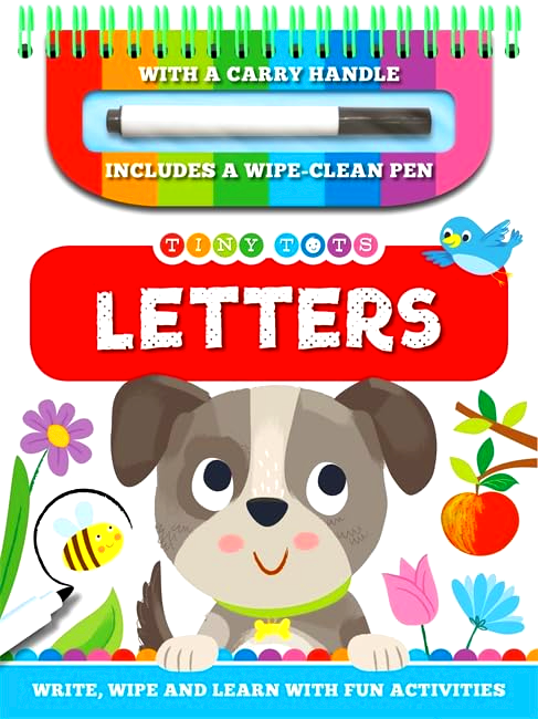 Tiny Tots: Letters (Wipeclean Inc Pen)