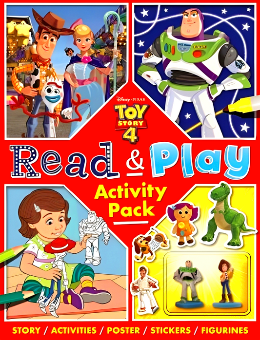 Disney Pixar Toy Story 4 Read & Play Activity Pack