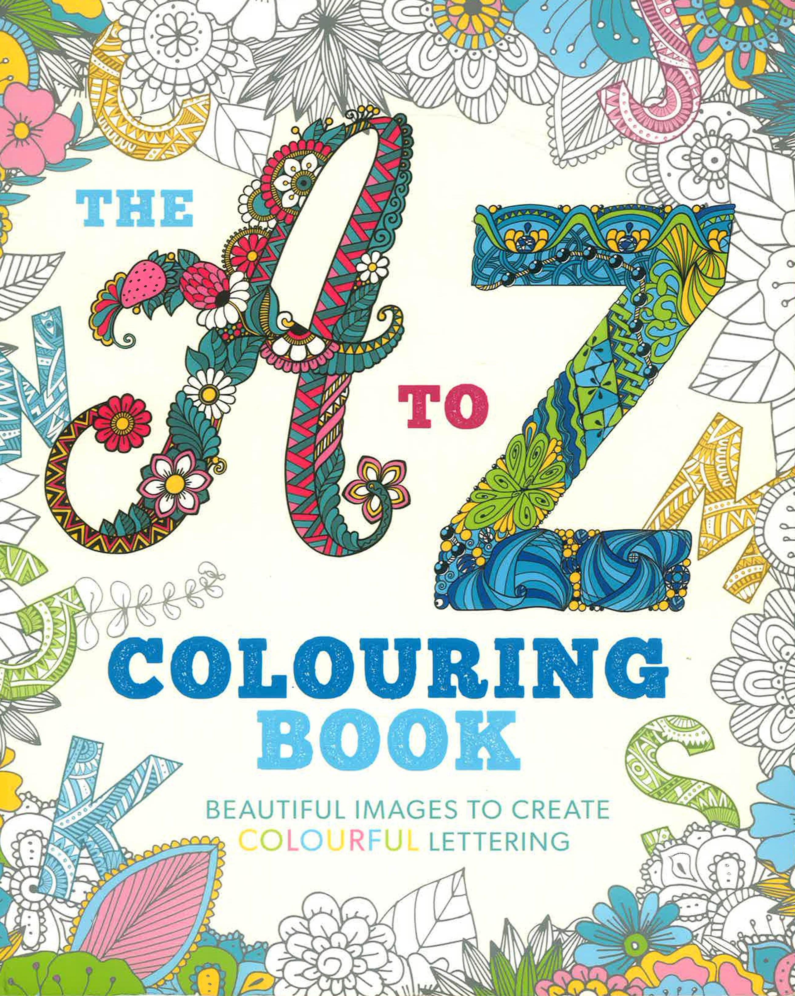 The A To Z Colouring Book BookXcess the-a-to-z-colouring-book-bookxcess