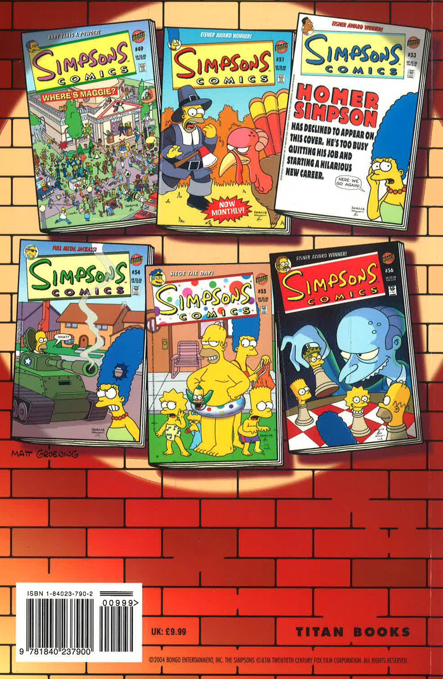 Simpsion Books Simpsons Comics Presents – BookXcess