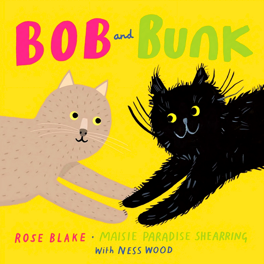 (Original Price RM17.90) Bob And Bunk: A Charming New Children's Illustrated Picture Book About Two Very Different Cats