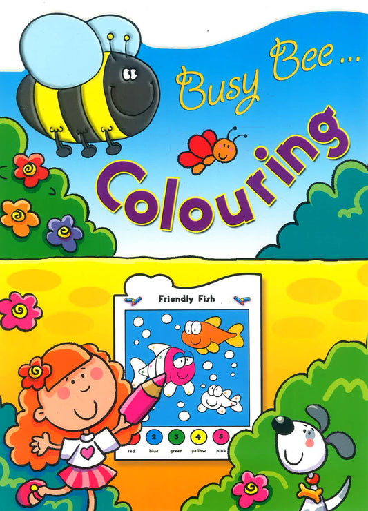 Busy Bee Colouring