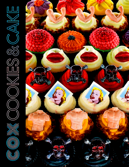 Cupcakes From Cox Cookies & Cakes. Eric Lanlard And Patrick Cox