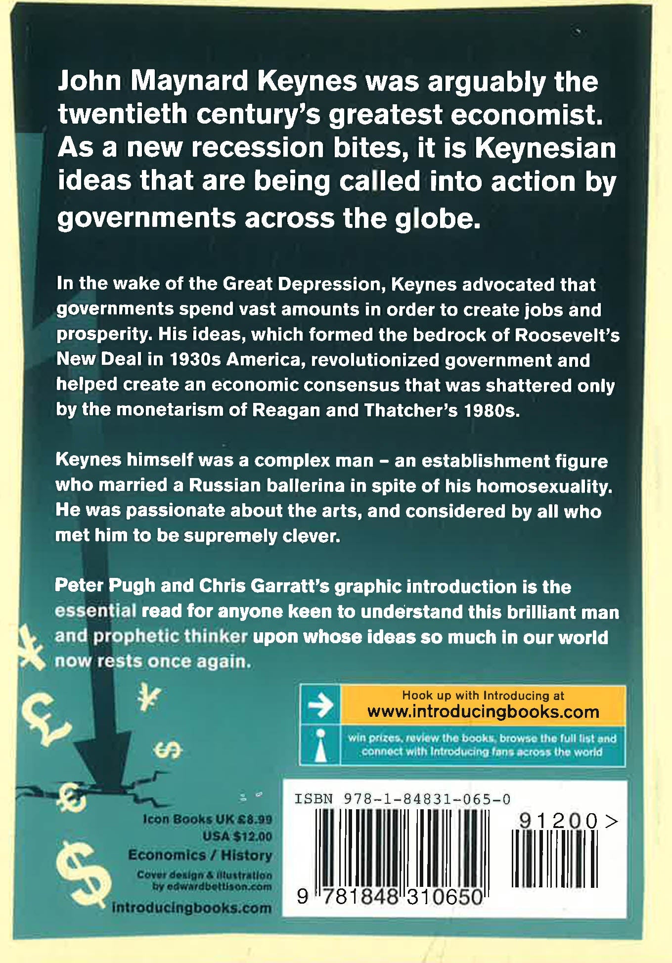Introducing Keynes: A Graphic Guide by Peter Pugh – book cover