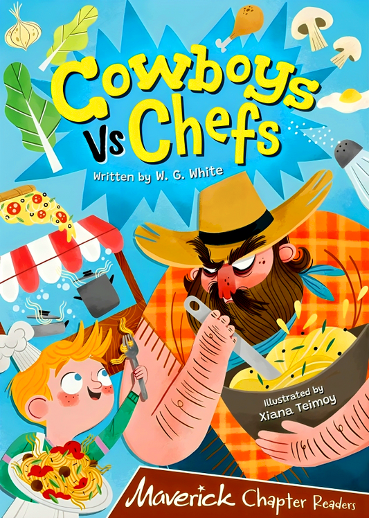 Cowboys Vs. Chefs: (Brown Chapter Reader)