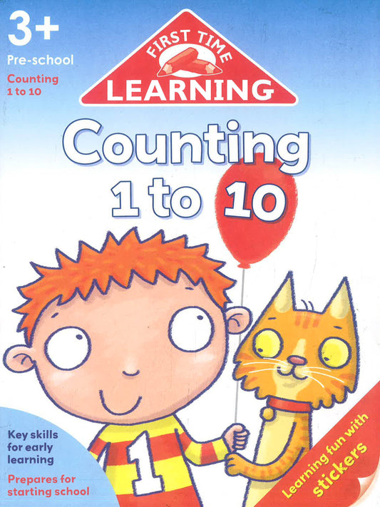 First Time Learning: Counting 1-10 (3+ Pre-School)