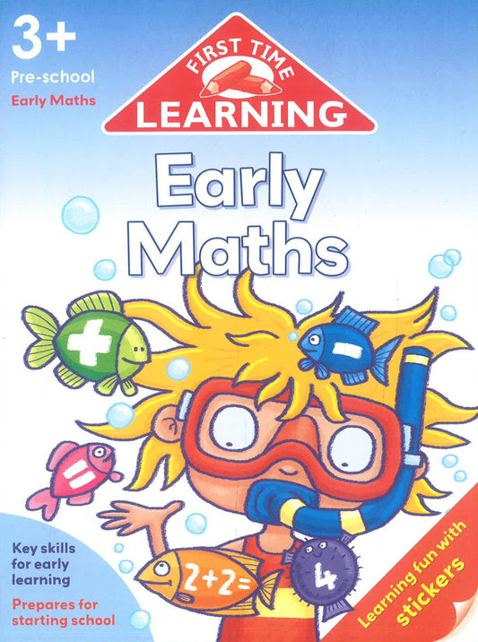 First Time Learning: Early Maths (Age 3+ Pre-School)