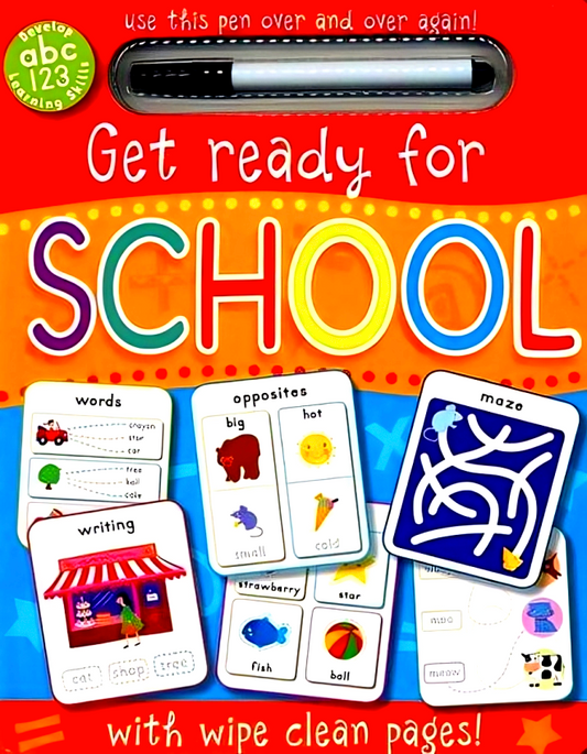 [Bargain corner] Get Ready For School (With Wipe Clean Pages)