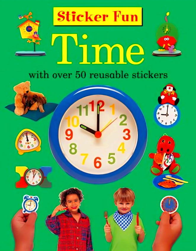 Time Sticker Book Sticker Fun: Time – BookXcess