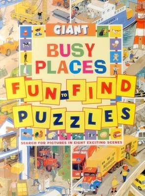 Giant Fun To Find Puzzles Busy Places