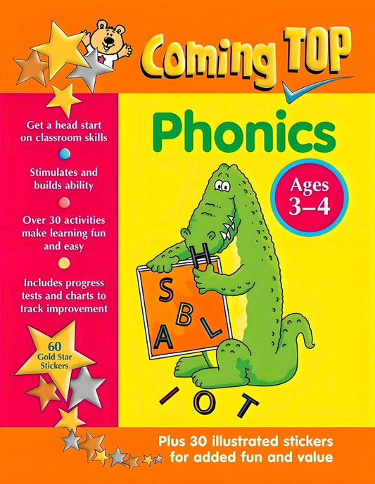 Coming Top Phonics Ages 3-4