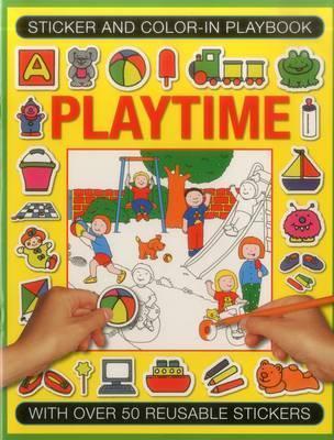 Sticker & Color In Playbook Playtime