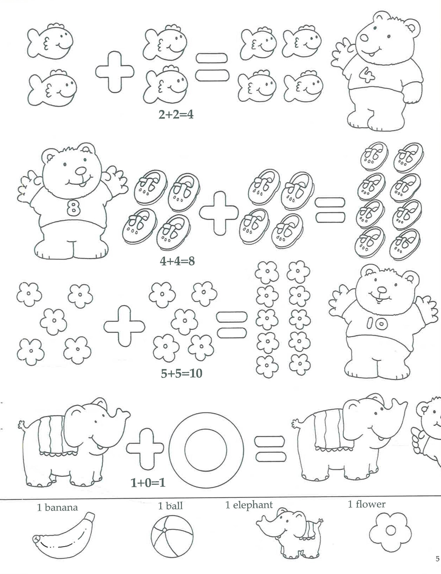 Sticker & Color In Playbook: Teddy Bear Counting by Jenny Tulip – book cover
