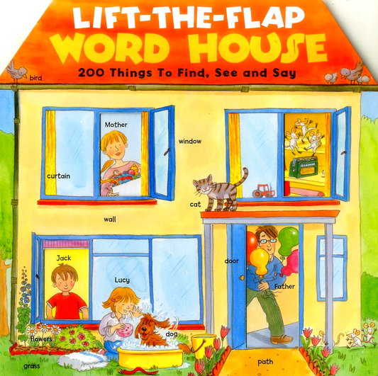 Lift-The-Flap Word House