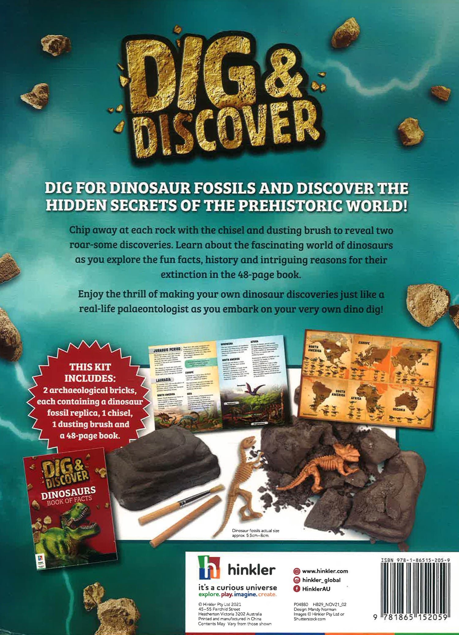 Dig & Discover Dinosaurs Kit – BookXcess