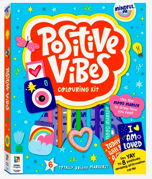 Mindful Me: Positive Vibes Colouring Kit
