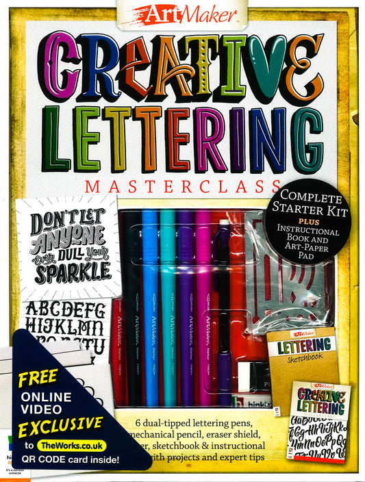 Art Maker Creative Lettering Masterclass Kit