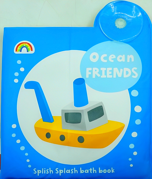 [Flash Sale  RM 5.5 from  1-6 May 2024] Splish Splash Bath Book - Ocean Friends