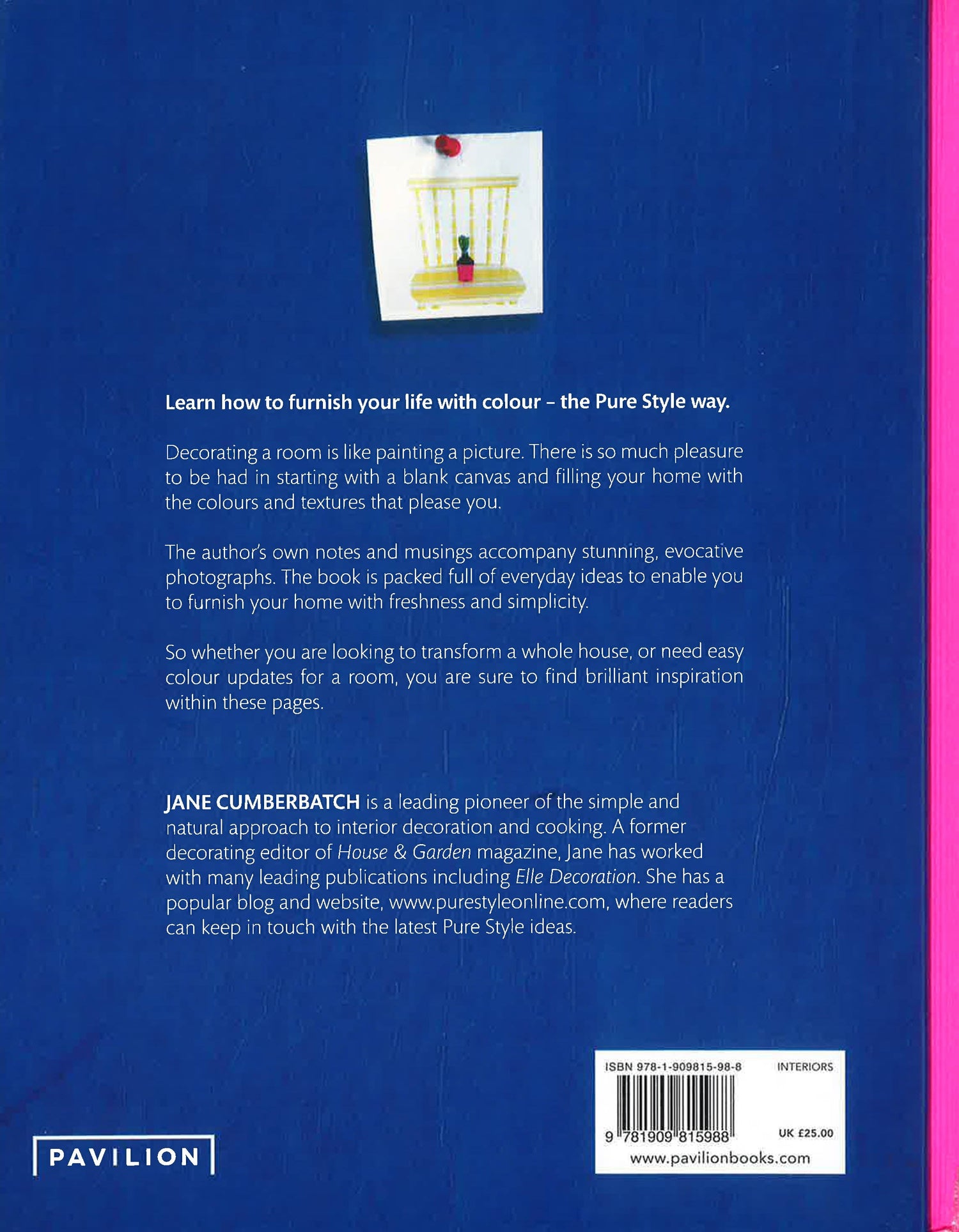 Pure Color Booklet Pure Colour: A Pure Style Notebook Of Colour Inspiration – BookXcess