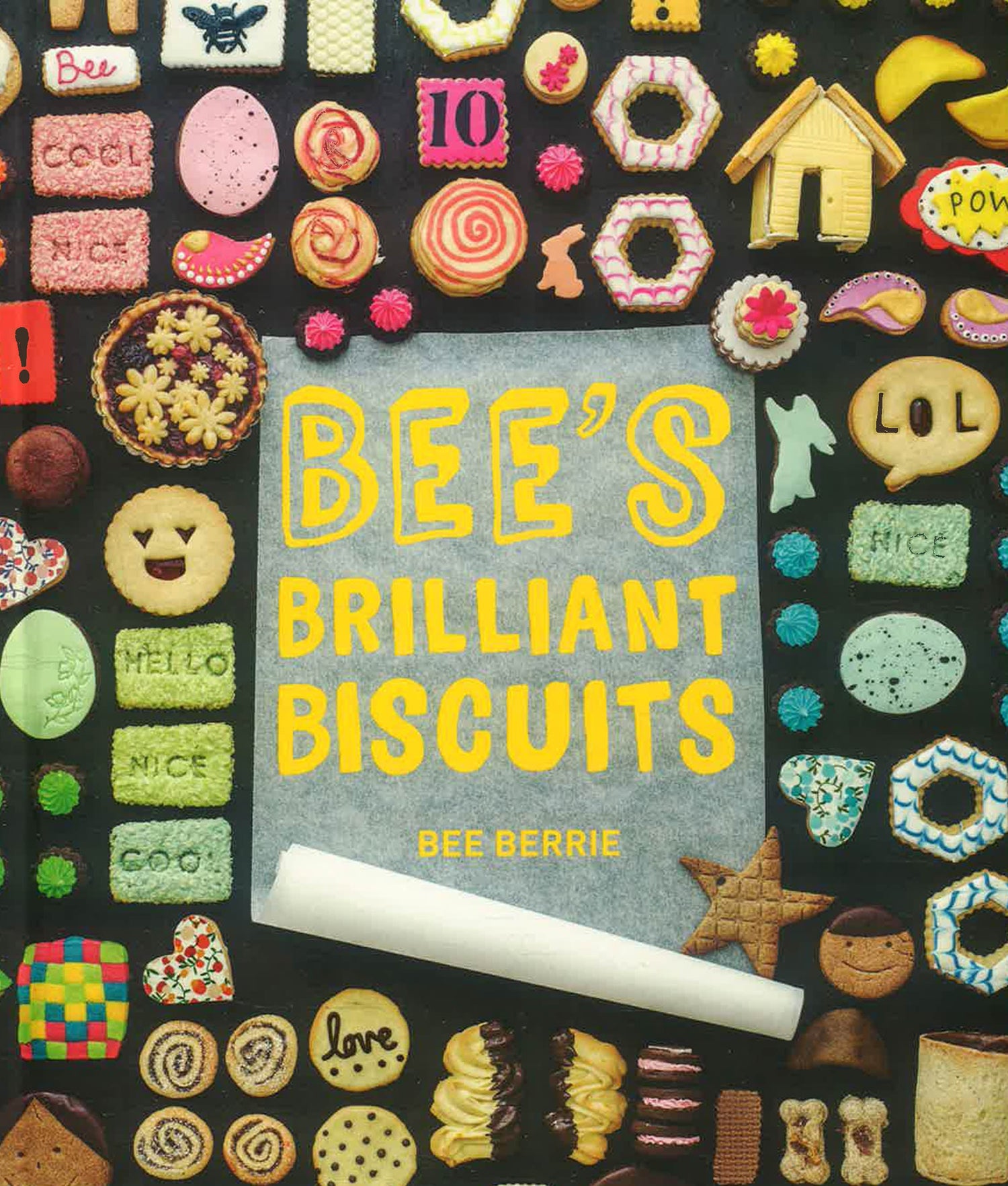 Bee's Brilliant Biscuits by Bee Berrie – book cover