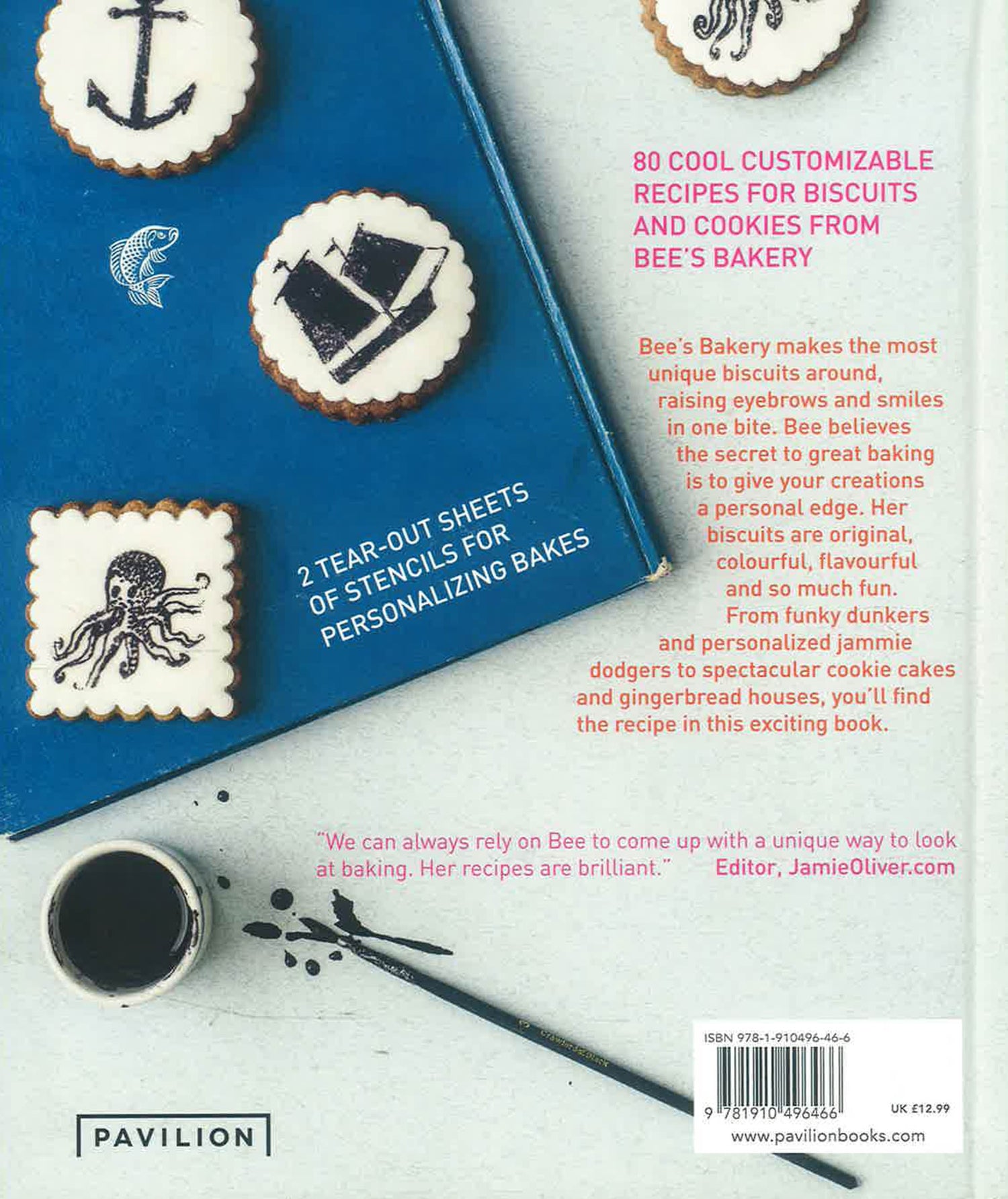 Bee's Brilliant Biscuits by Bee Berrie – book cover
