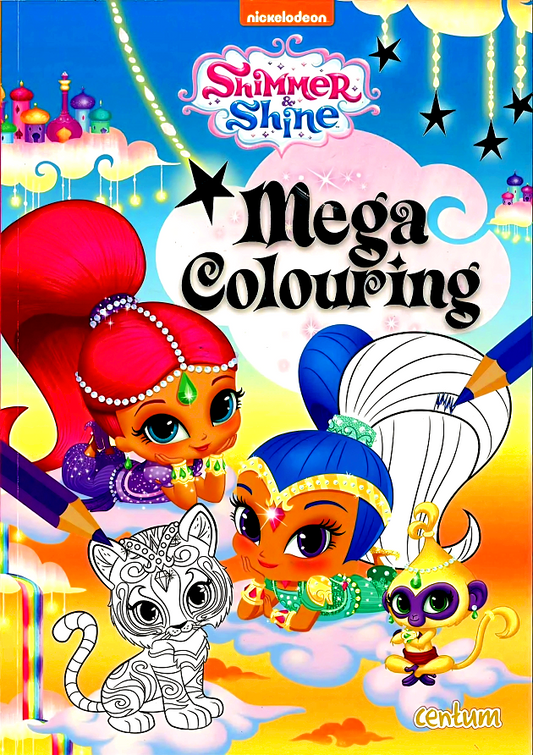 Shimmer & Shine Mega Colouring