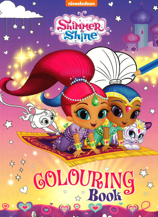 Shimmer & Shine Colouring Bk