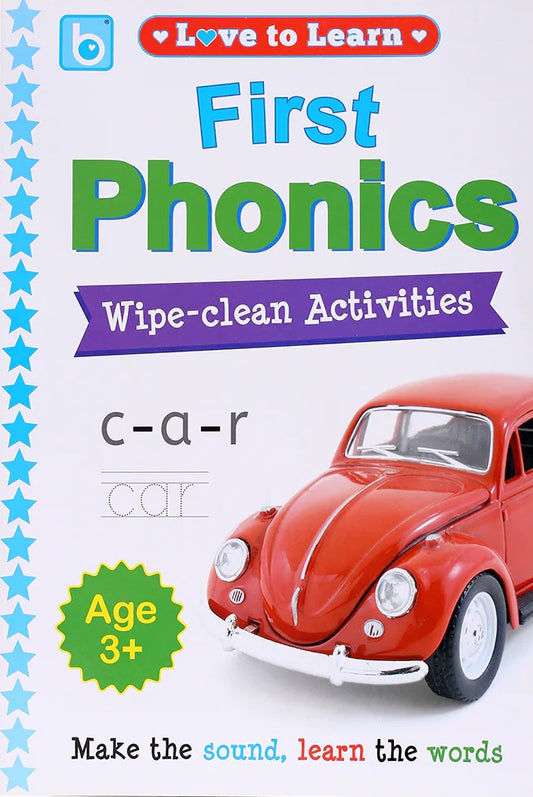Love To Learn Wipe Cleans: First Phonics