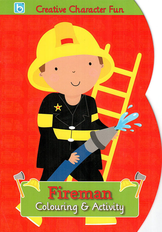 Fireman Colouring & Activity