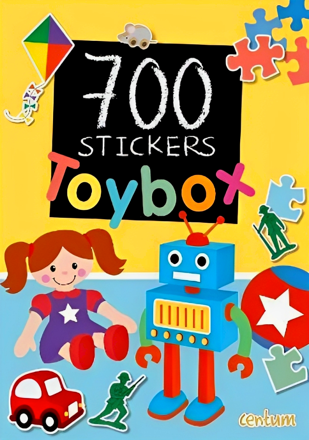 Toy Box - 700 Sticker Book – BookXcess