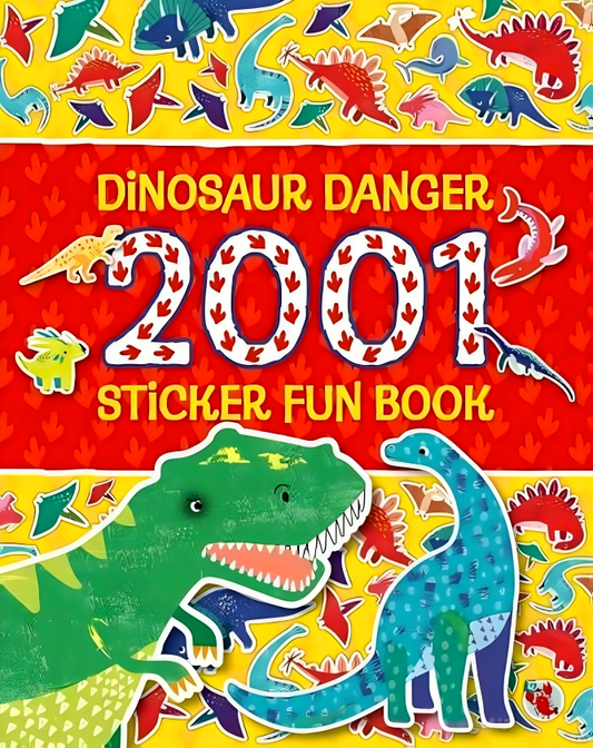 Dinosaur Danger 2001 Sticker Book
