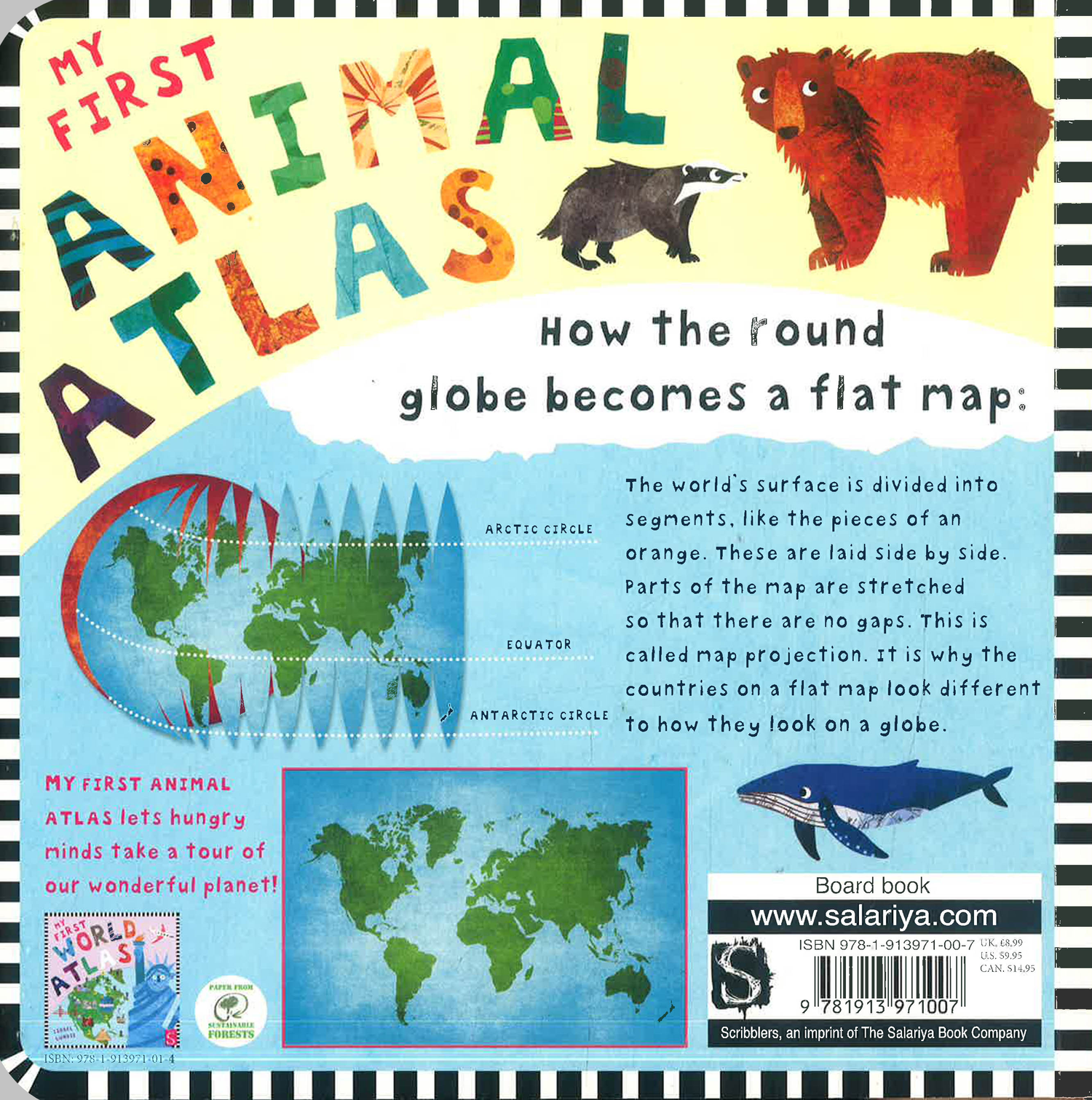 My First Animal Atlas by Isobel Lundie – book cover
