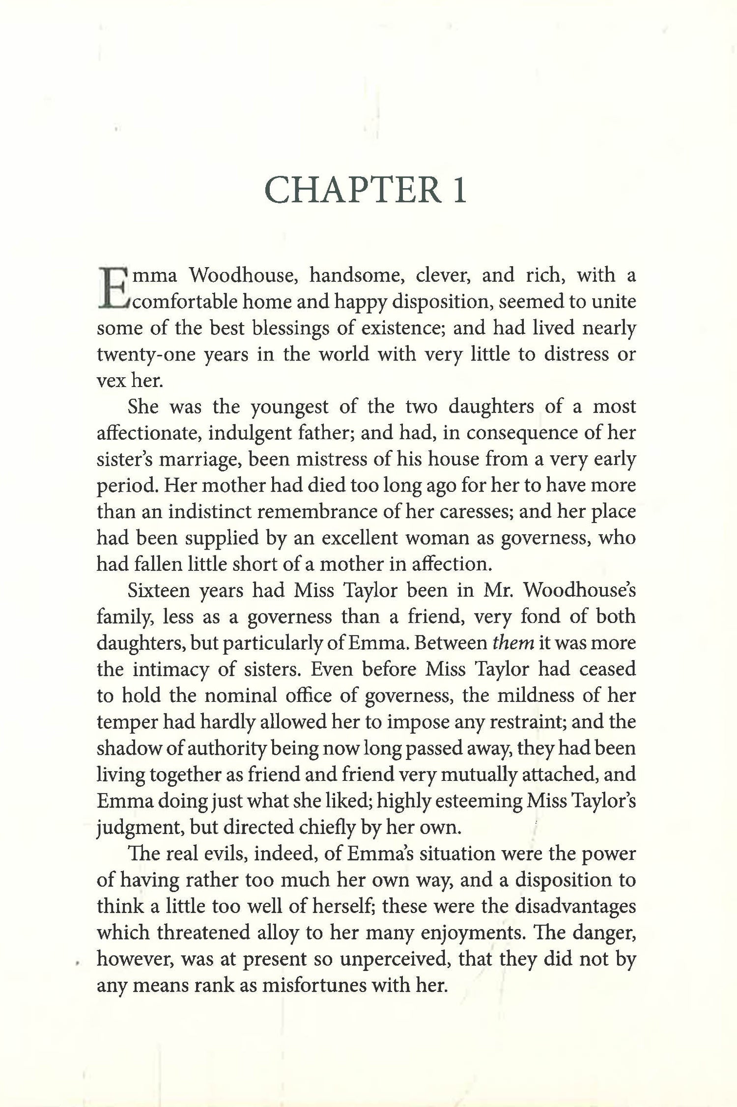 Chiltern Classic: Emma by Jane Austin – book cover