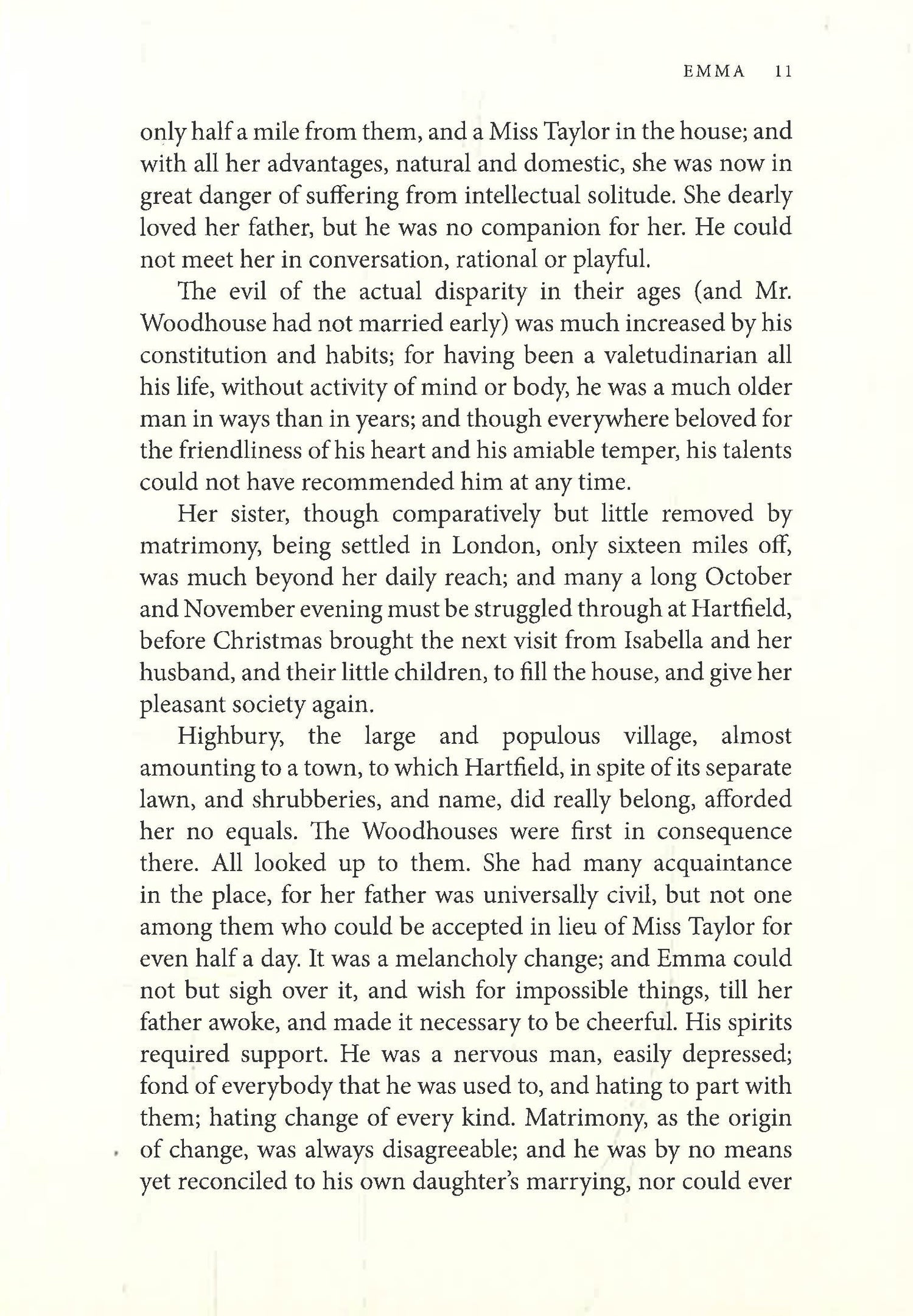Chiltern Classic: Emma by Jane Austin – book cover