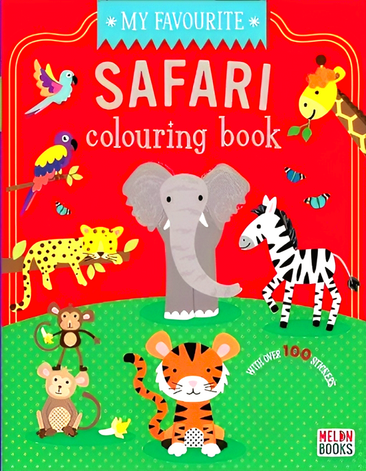 My Favourite Safari Colouring Book