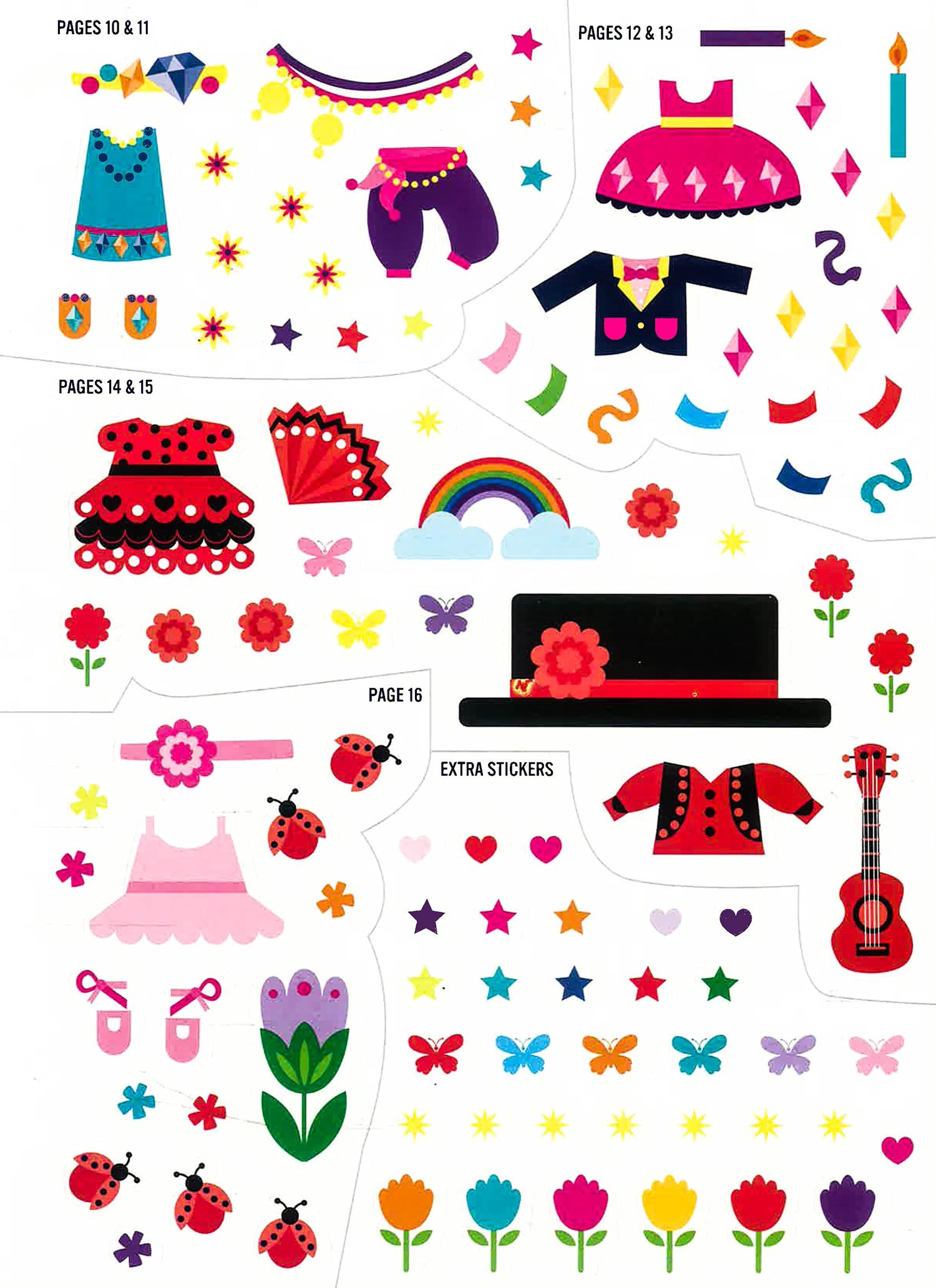 Hello Kitty Let's Play Dress-Up! Sticker, Coloring & Activity Book