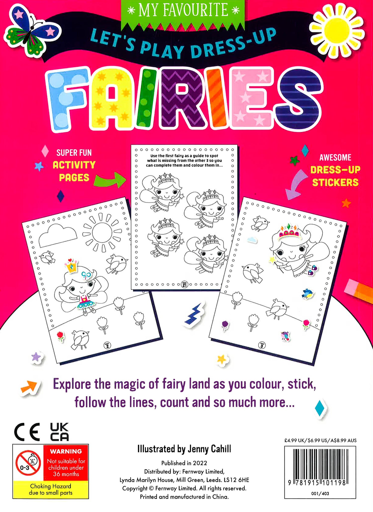 My Favourite Let's Play Dress-up: Fairies BookXcess My Favourite Let's Play Dress-up: Fairies BookXcess