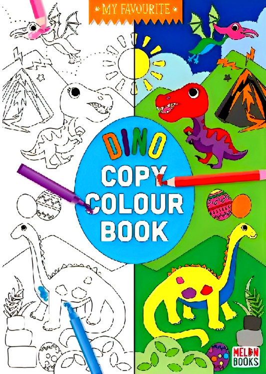 My Favourite Copy Colour Book: Dino