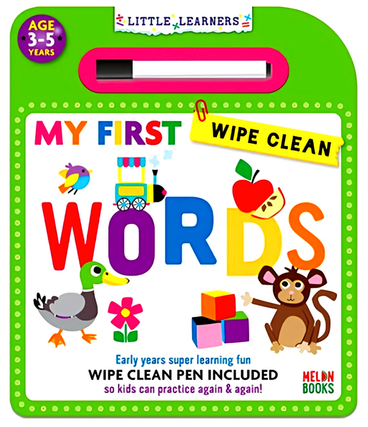 My First Wipe Clean: Words