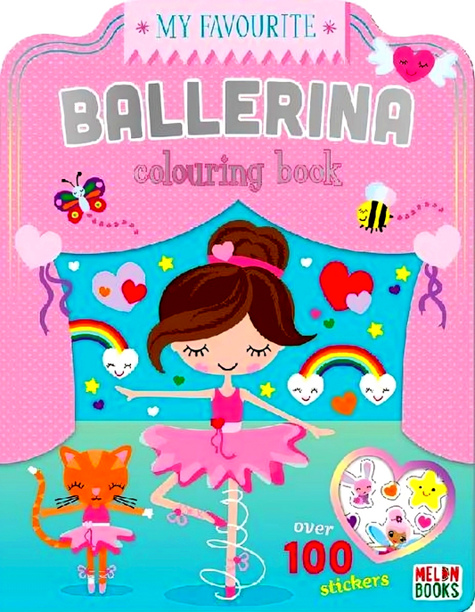 My Favourite Ballerina Colouring Books