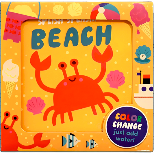 Color Changing Bath Book: My Little Seaside