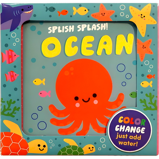 Color Changing Bath Book: My Little Ocean