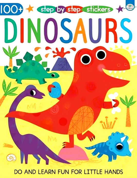 Step By Step Stickers: Dinosaurs