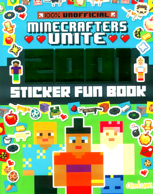 Unofficial Minecraft 2001 Sticker Book