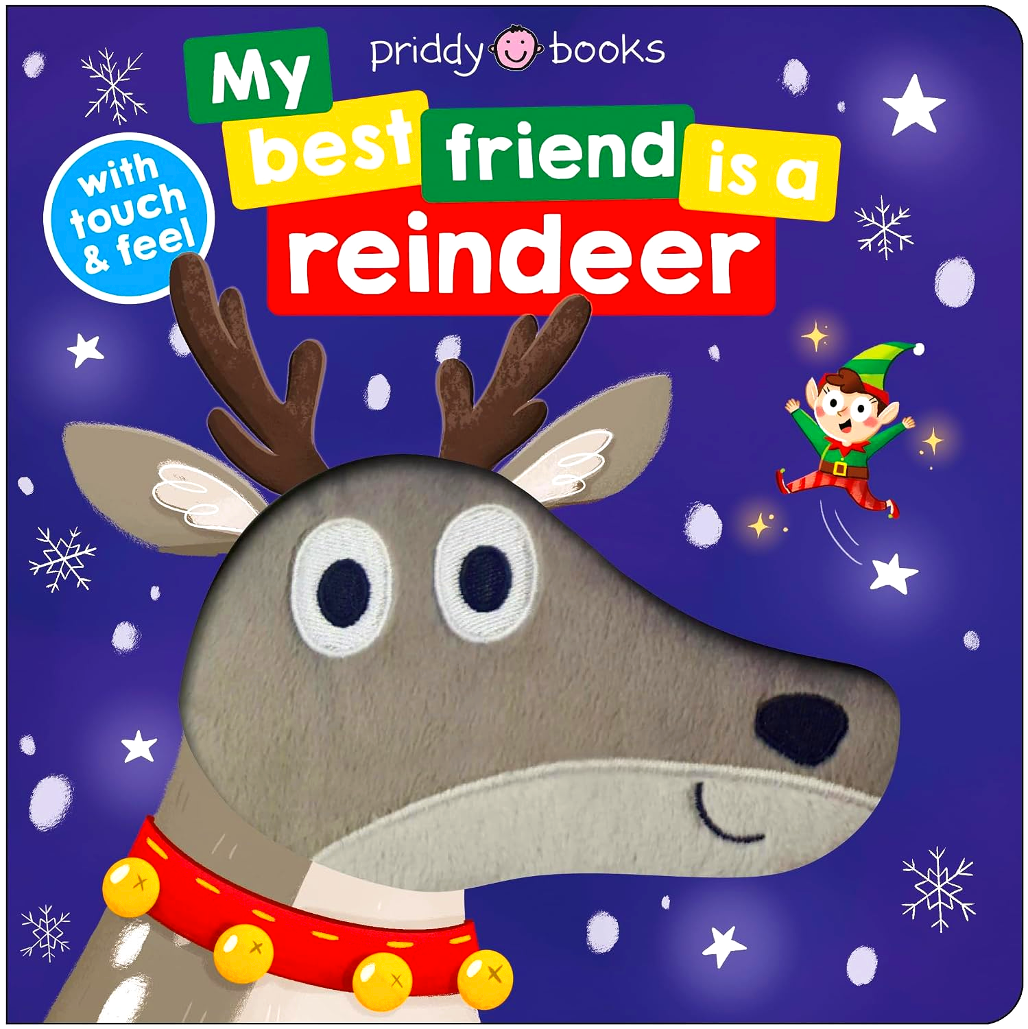 My Best Friend Is A Reindeer by Roger Priddy – book cover