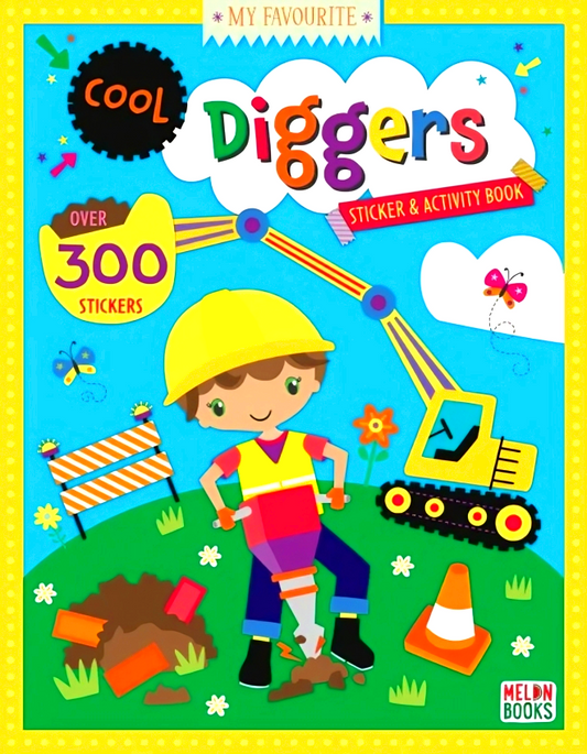 My Favourite Cool Diggers Sticker & Acitivity Book