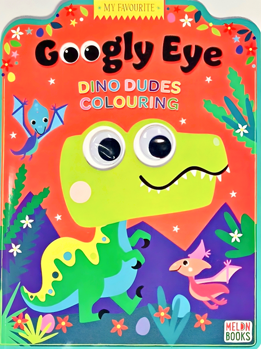 Googly Eye Dino Dudes Colouring (Ub)