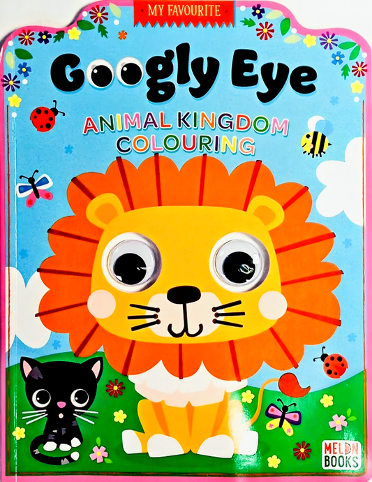 Googly Eye Animal Kingdom Colouring (Ub)