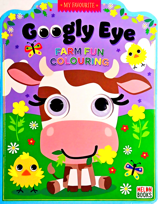 Googly Eye Farm Fun Colouring (Ub)